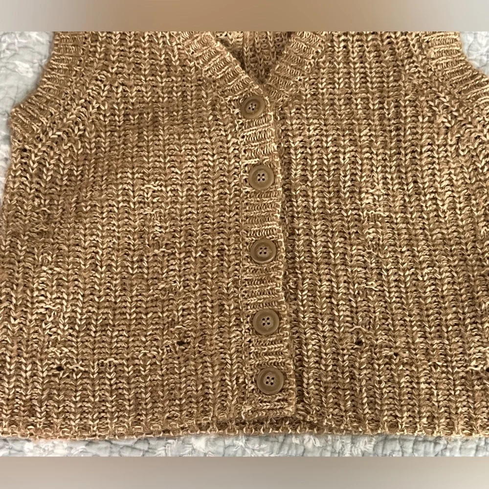 BDG Urban Outfitters Camel Knit Sweater Vest - Picture 6 of 6